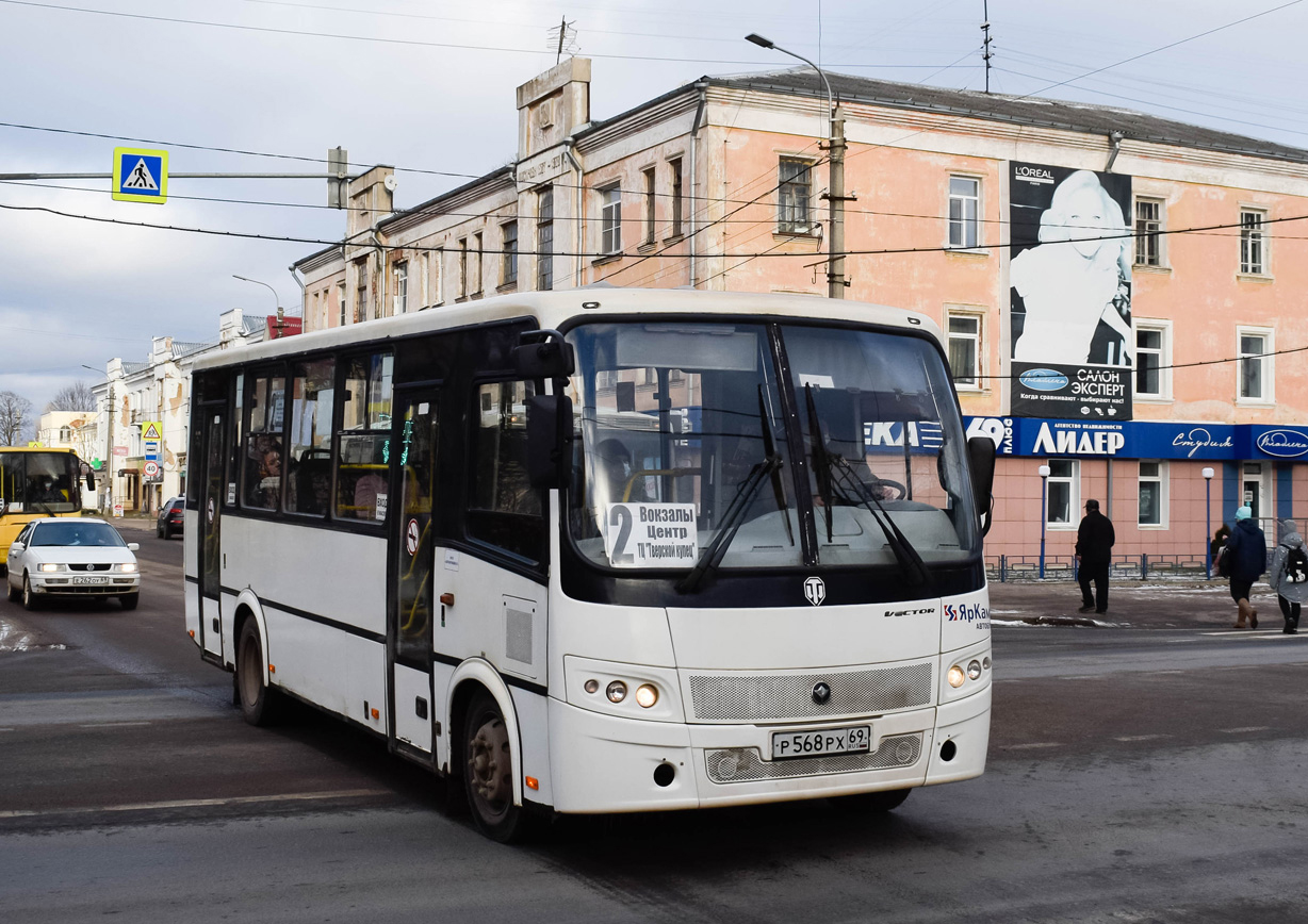 Тверская область, ПАЗ-320412-04 "Вектор" № Р 568 РХ 69