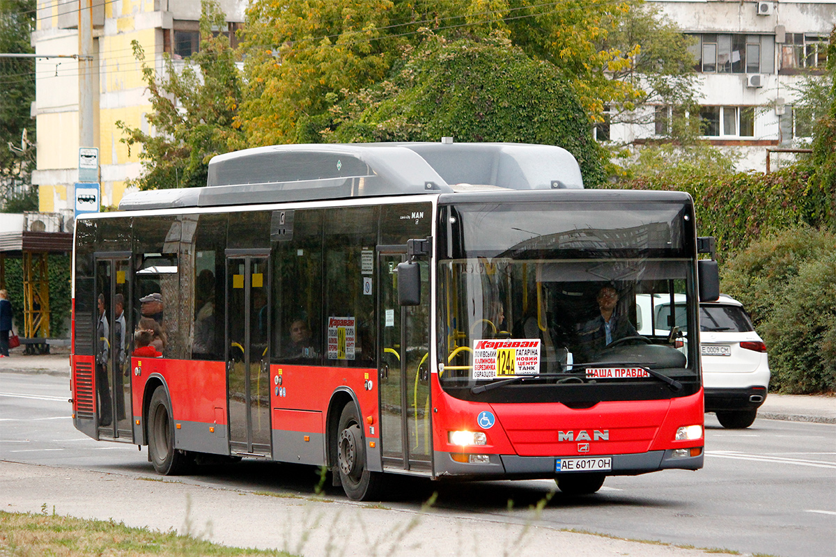 Днепропетровская область, MAN A21 Lion's City NL273 LPG № AE 6017 OH