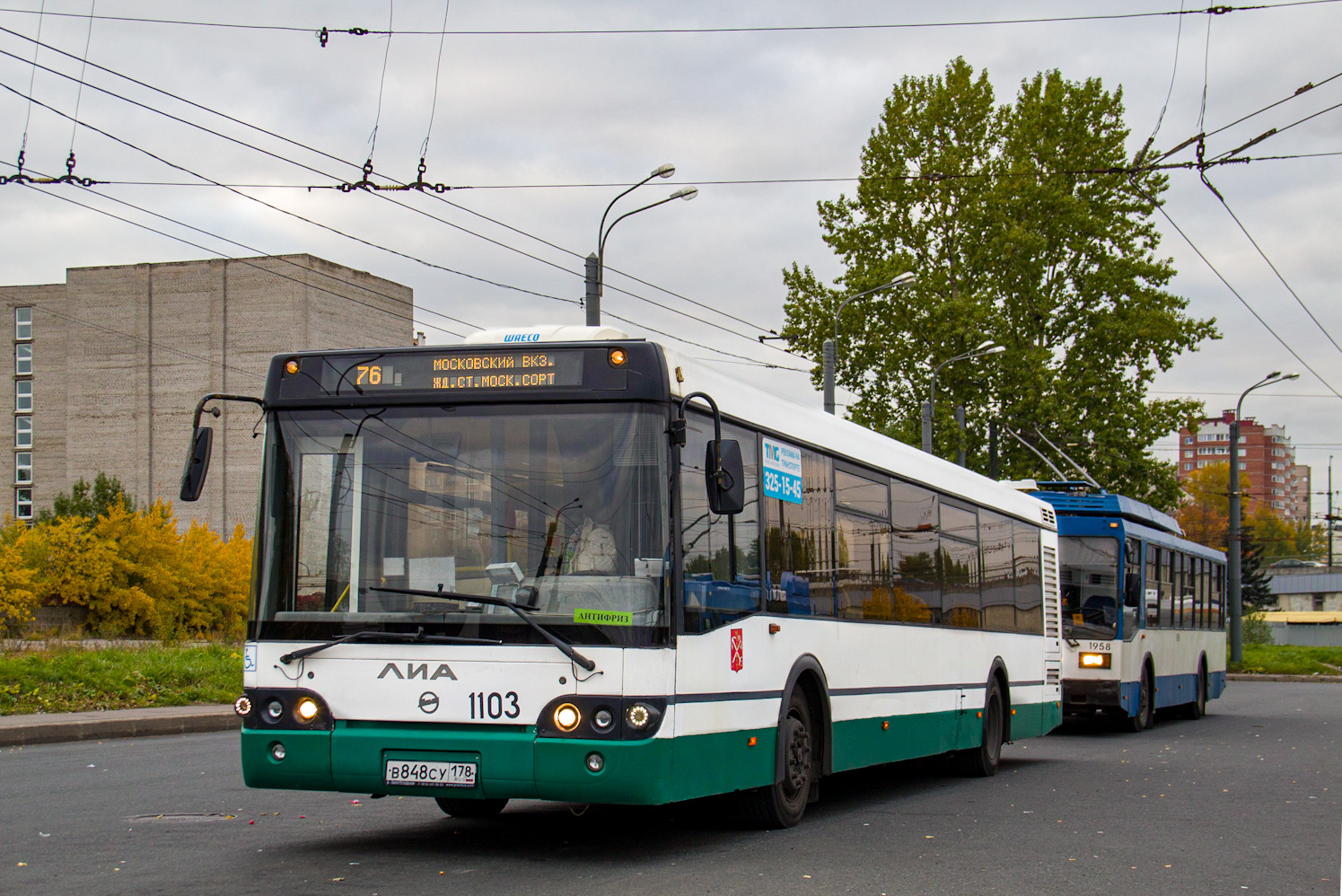 Sankt Petersburg, LiAZ-5292.60 Nr 1103