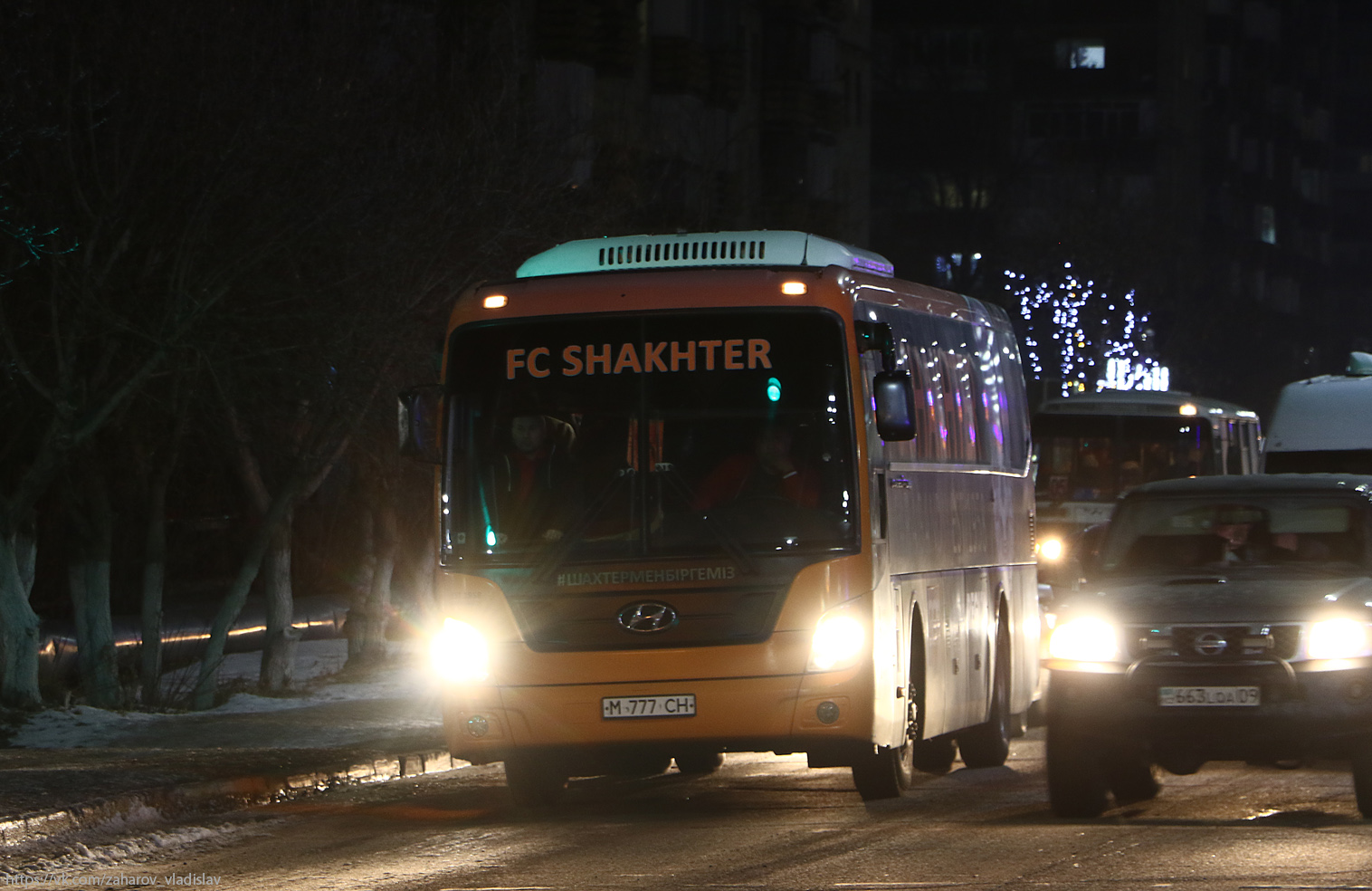 Карагандинская область, Hyundai Universe Space Luxury № M 777 CH