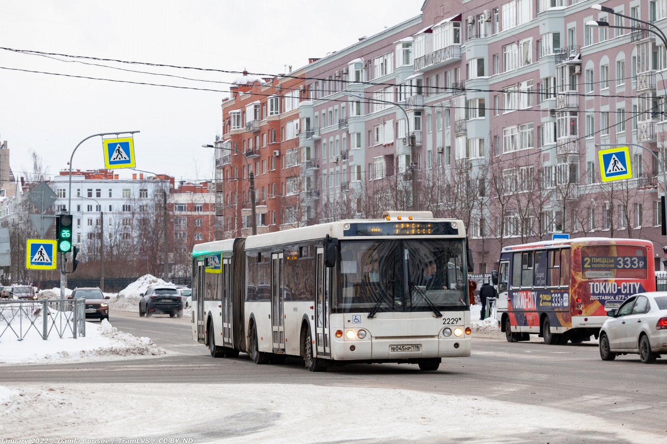 Санкт-Петербург, ЛиАЗ-6213.20 № 2229