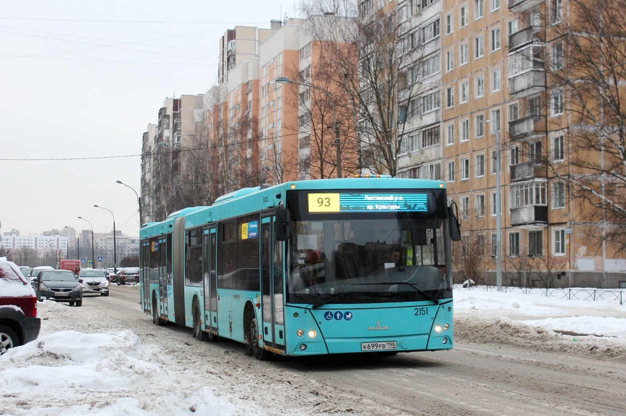 Санкт-Петербург, МАЗ-216.066 № 2151