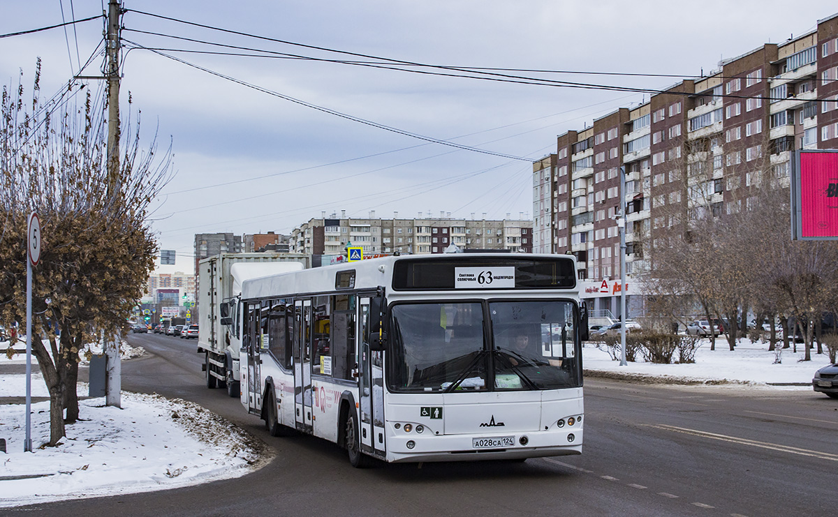 Красноярский край, МАЗ-103.485 № А 028 СА 124