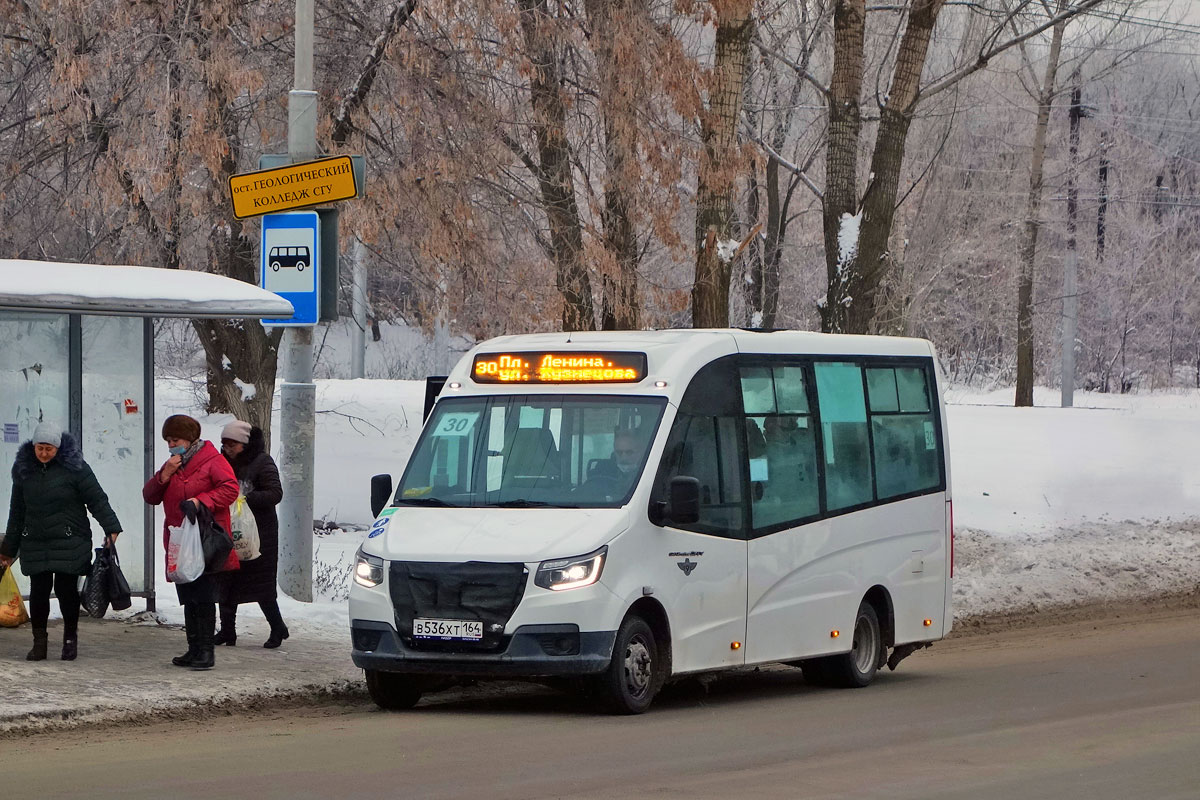 Саратовская область, ГАЗ-A68R52 City № В 536 ХТ 164