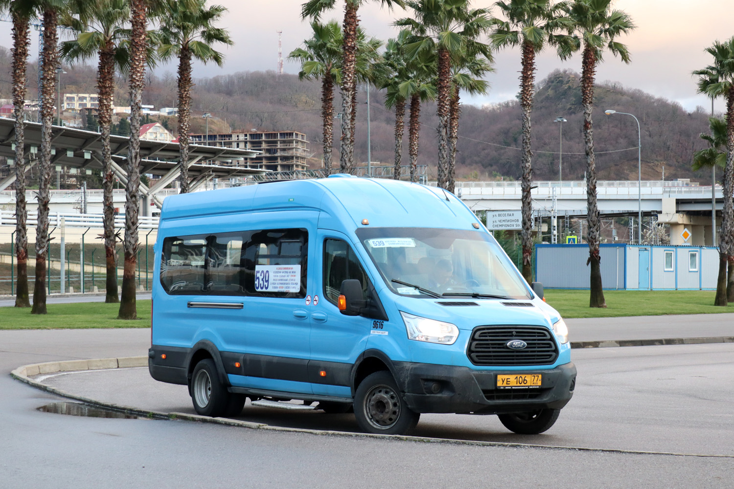 Краснодарский край, Ford Transit FBD [RUS] (Z6F.ESG.) № 9616