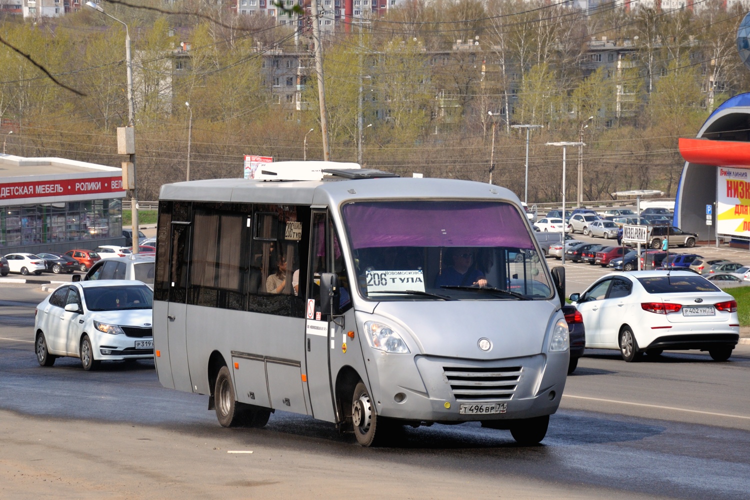 Тульская область, Неман-420224-11 № Т 496 ВР 71