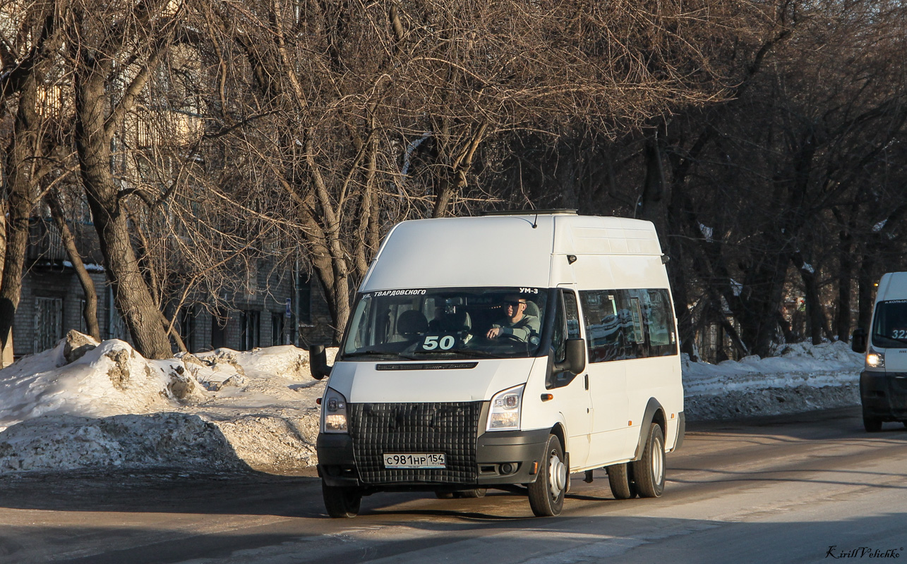 Новосибирская область, Нижегородец-222709  (Ford Transit) № С 981 НР 154