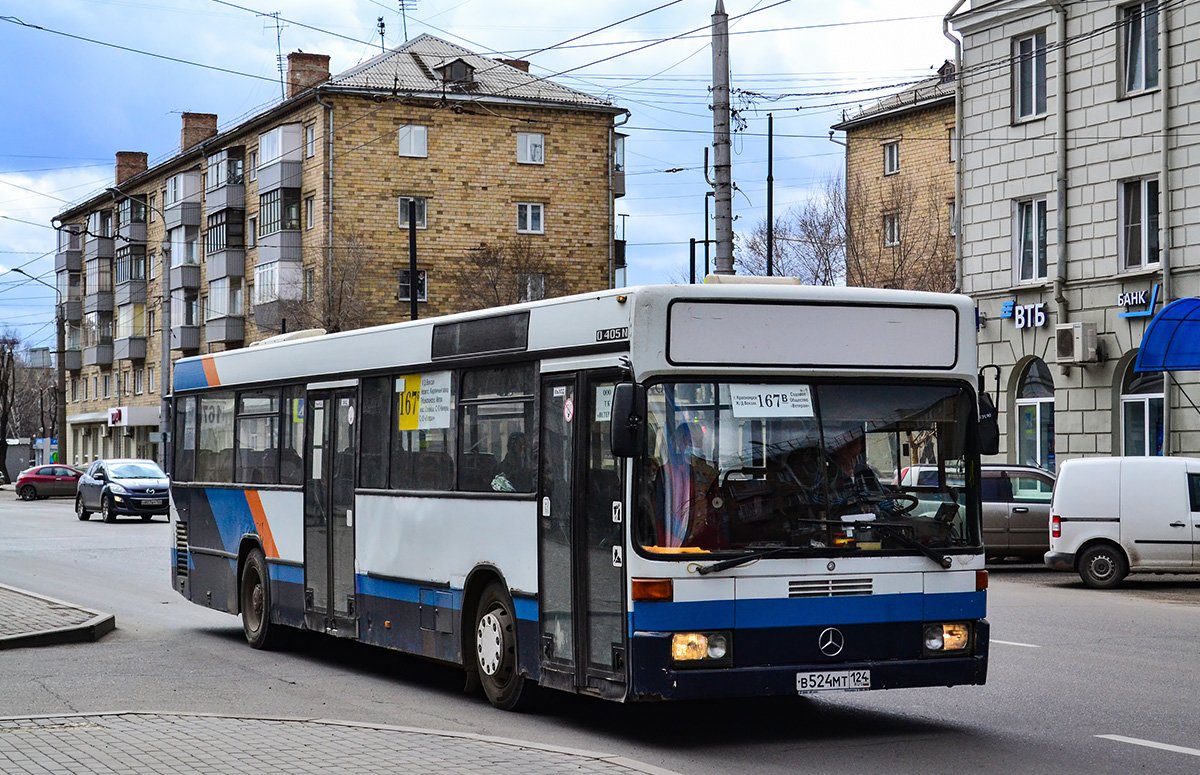 Красноярский край, Mercedes-Benz O405N № В 524 МТ 124