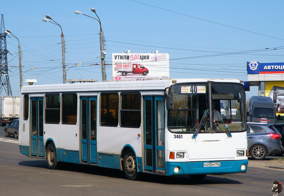 Nizhegorodskaya region, LiAZ-5256.26 č. 23461