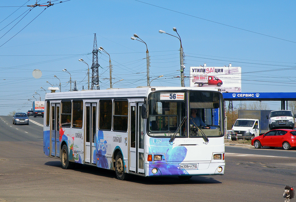 Нижегородская область, ЛиАЗ-5256.25 № 10172