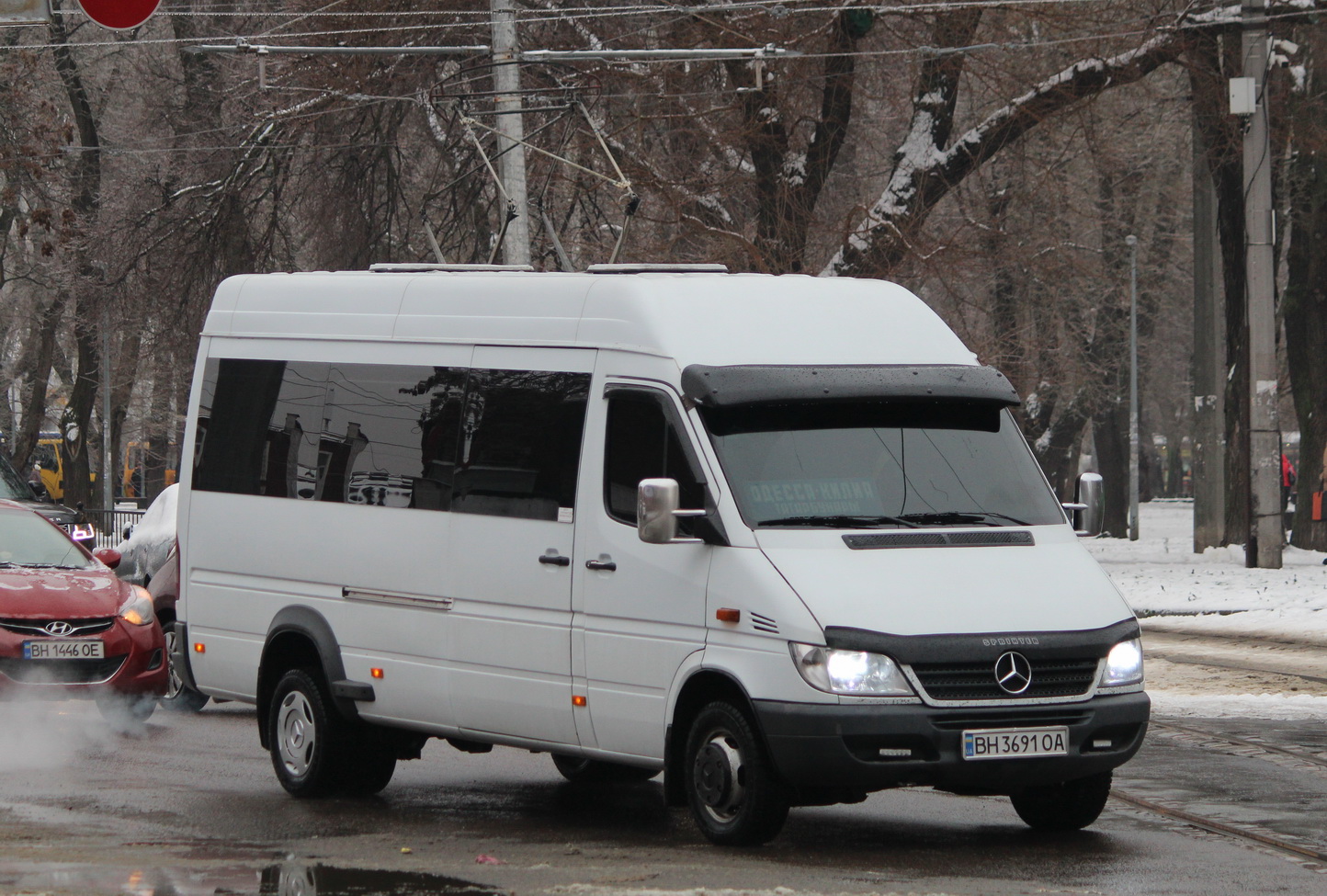 Одесская область, Mercedes-Benz Sprinter W904 416CDI № BH 3691 OA