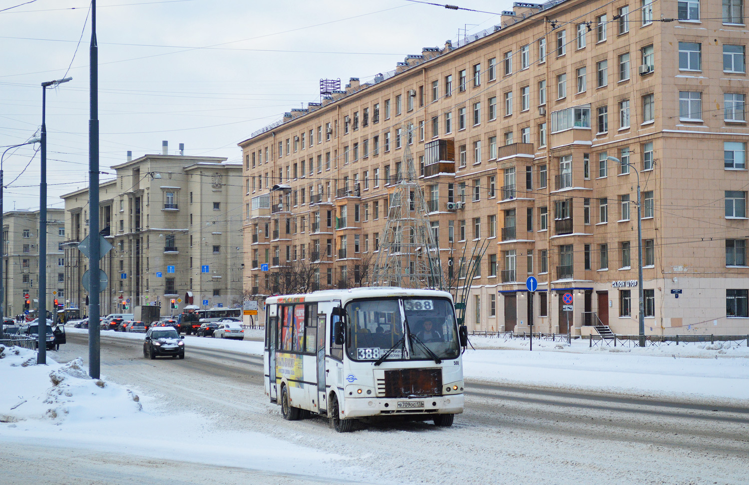 Санкт-Петербург, ПАЗ-320412-04 № 508