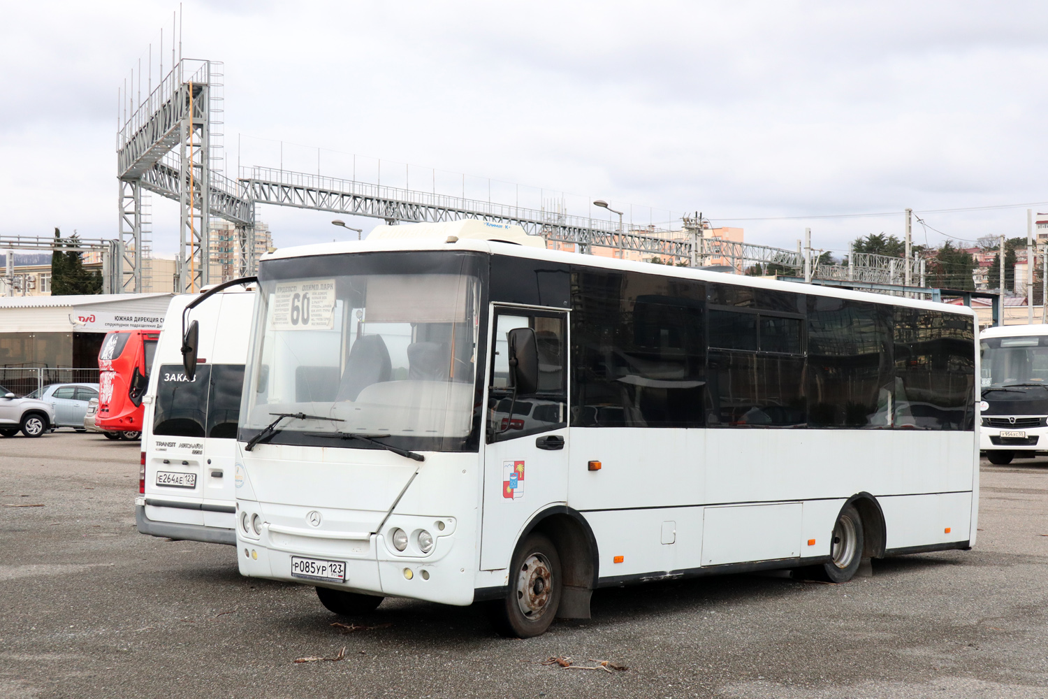 Краснадарскі край, Hyundai County Kuzbas HDU2 № Р 085 УР 123