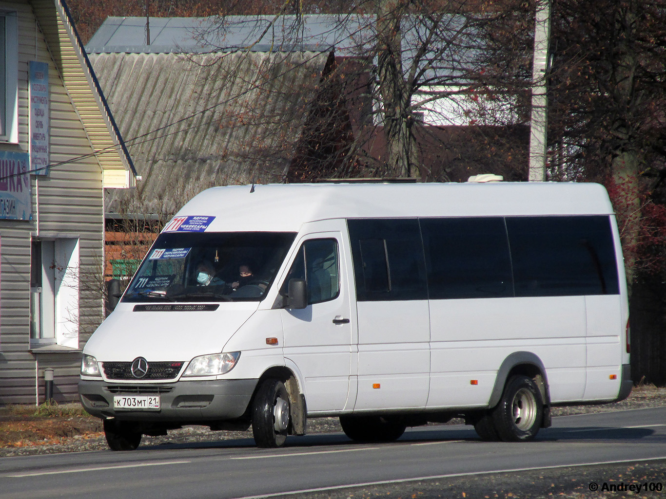 Чувашия, Луидор-223203 (MB Sprinter Classic) № К 703 МТ 21