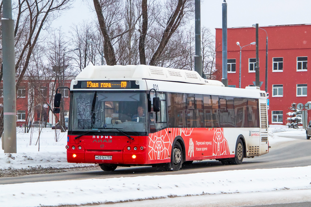 Пермский край, ЛиАЗ-5292.67 (CNG) № М 031 ХТ 159