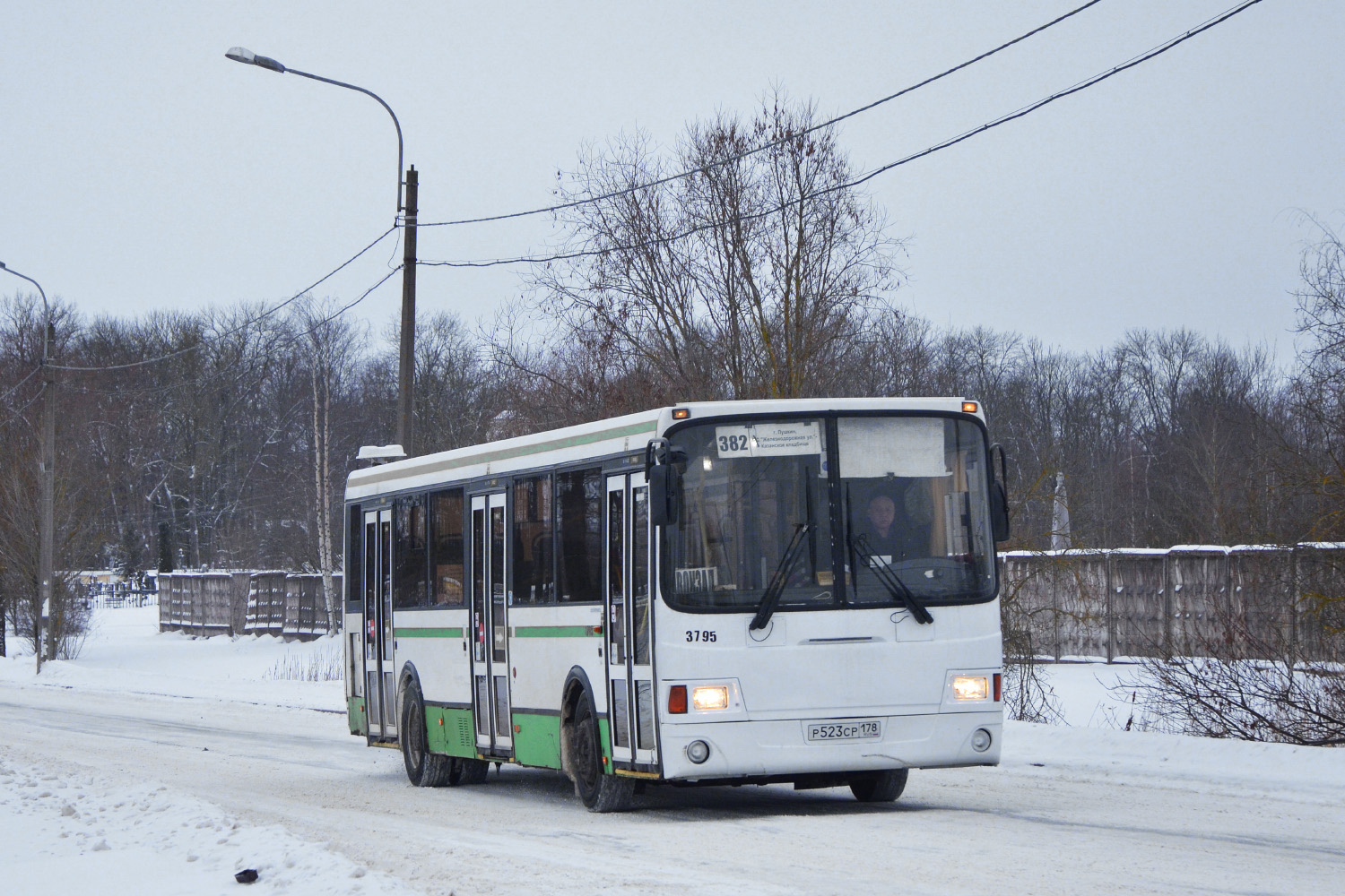 Санкт-Петербург, ЛиАЗ-5293.60 № 3795