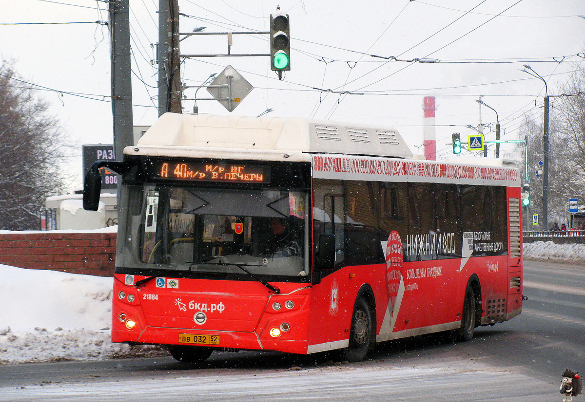 Нижегородская область, ЛиАЗ-5292.67 (CNG) № 21864