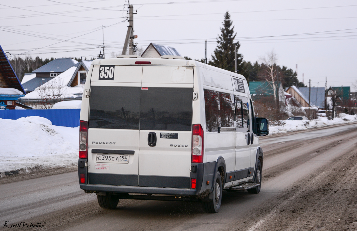 Новосибирская область, Промтех-22437* (Peugeot Boxer) № С 395 СУ 154