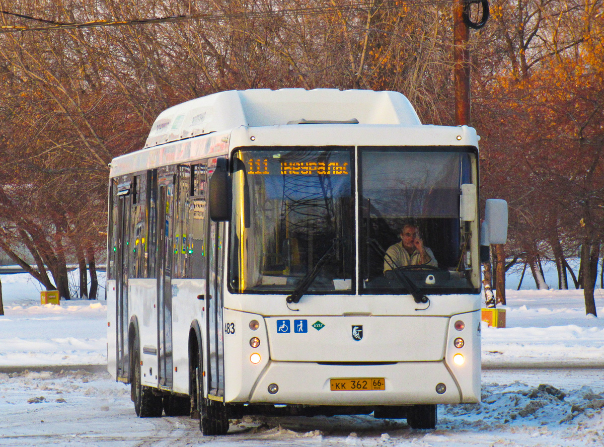 Sverdlovsk region, NefAZ-5299-30-51 Nr. 483