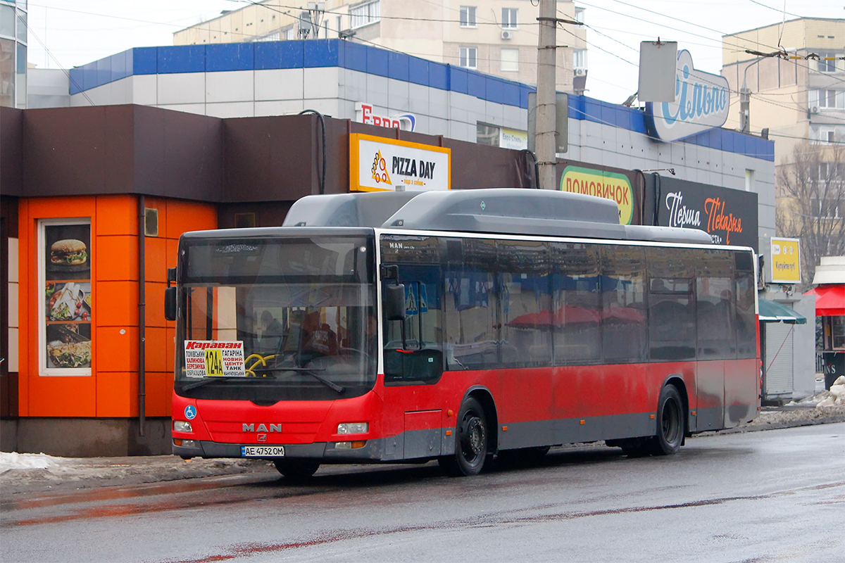 Днепропетровская область, MAN A21 Lion's City NL273 LPG № AE 4752 OM