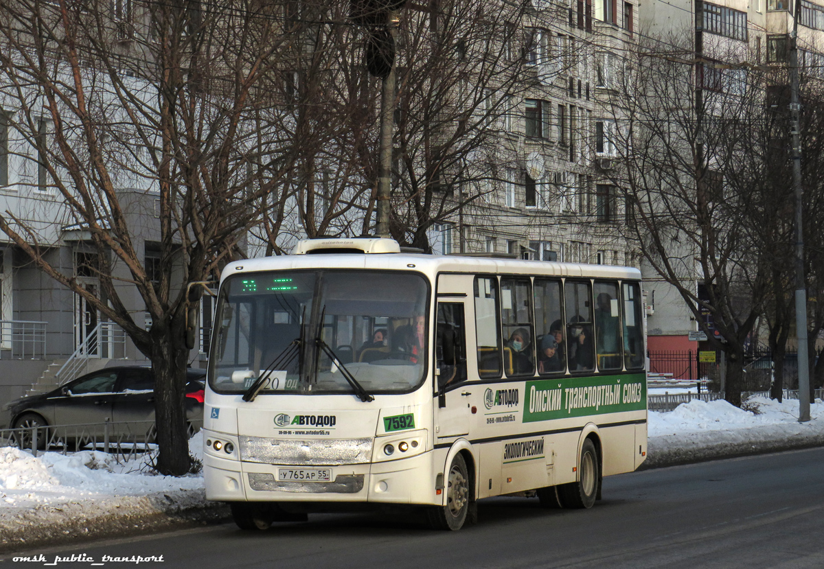 Омская область, ПАЗ-320414-04 "Вектор" (1-2) № 7592