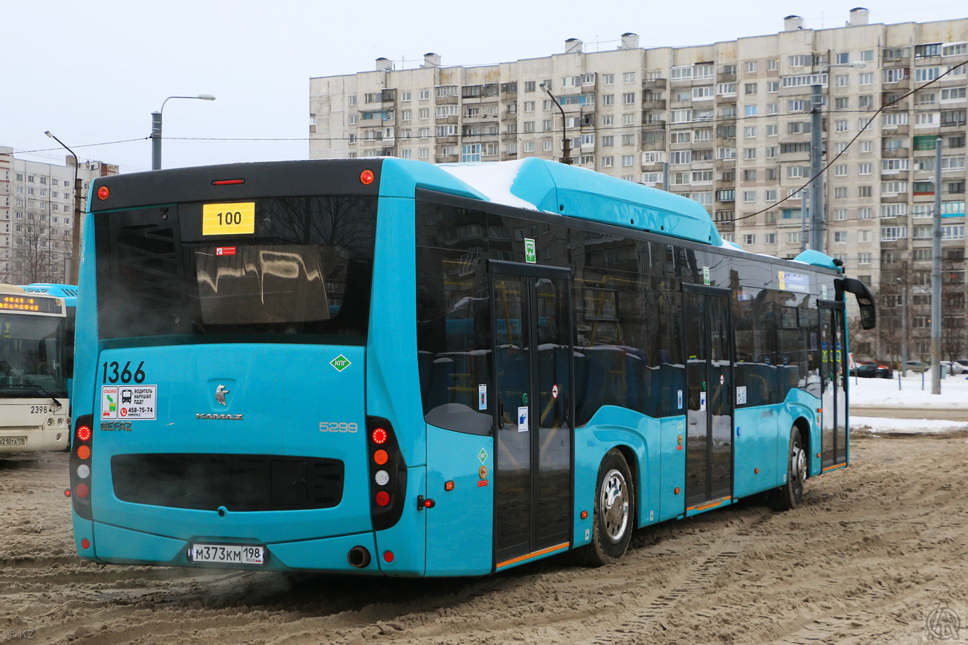 Санкт-Пецярбург, НефАЗ-5299-40-57 (CNG) № 1366