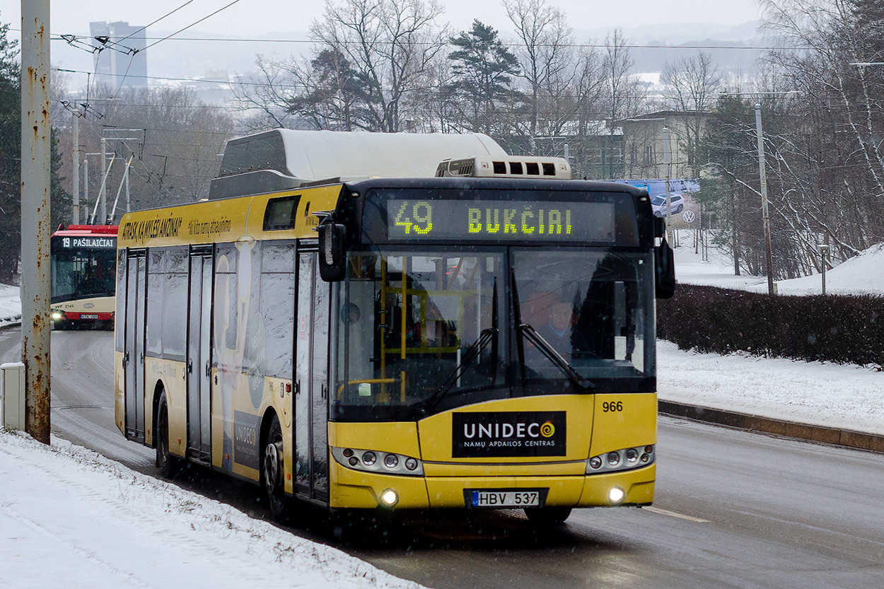 Litva, Solaris Urbino III 12 CNG č. 966