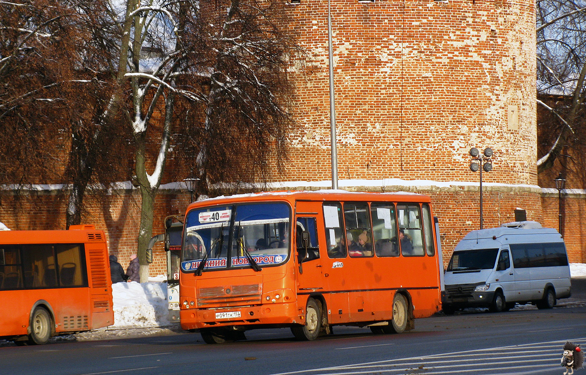 Нижегородская область, ПАЗ-320302-08 № Р 091 ТК 152