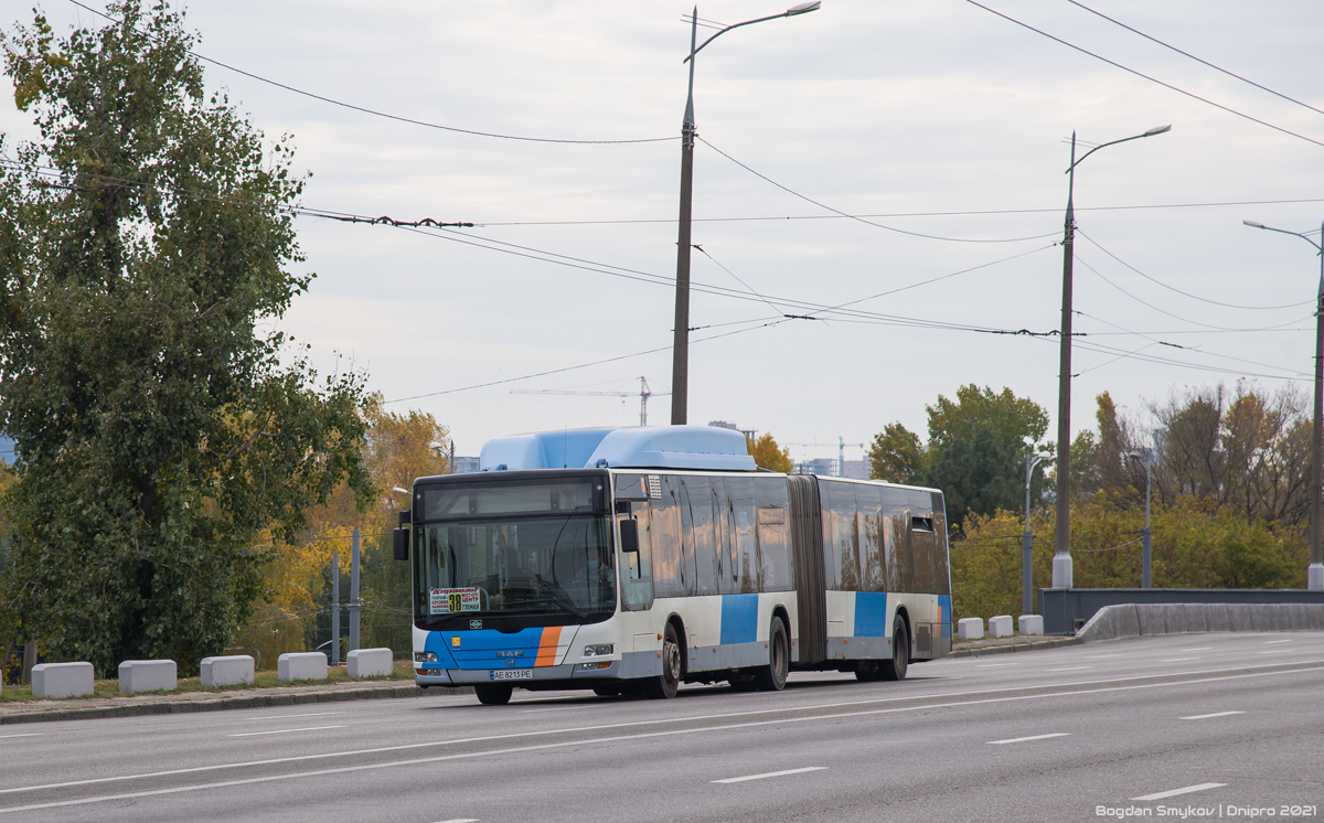 Днепропетровская область, MAN A23 Lion's City G NG313 CNG № AE 8213 PE