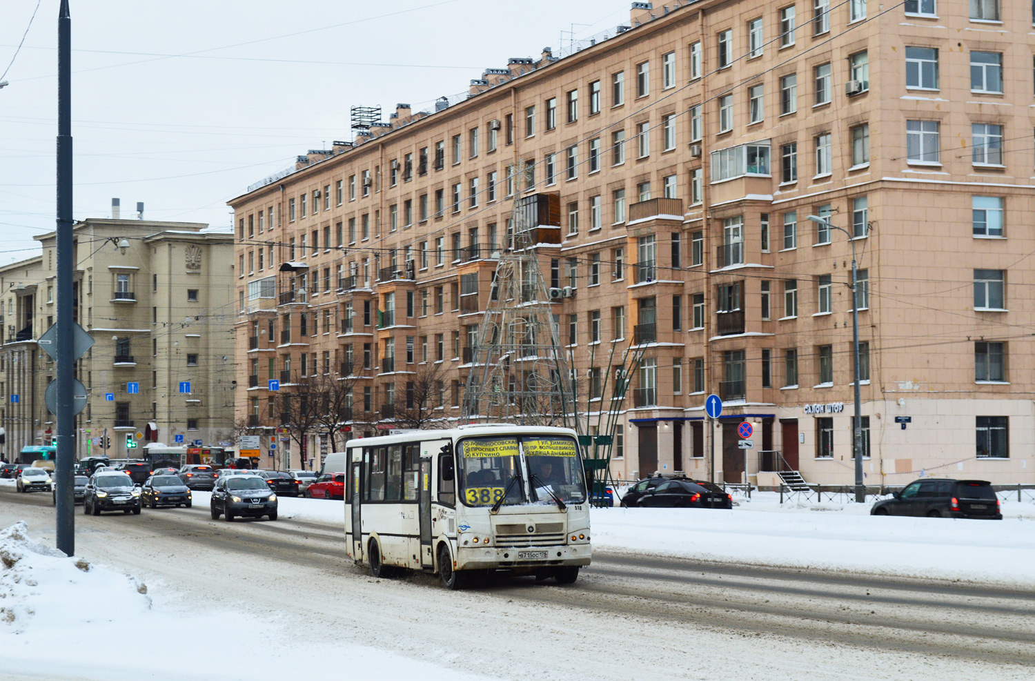 Санкт-Петербург, ПАЗ-320412-04 № 510