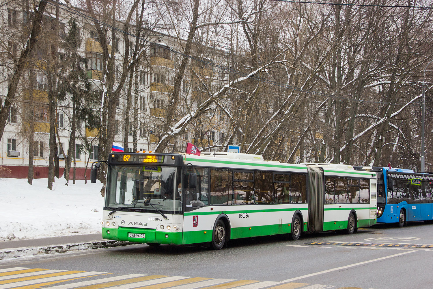 Москва, ЛиАЗ-6213.22 № 080184