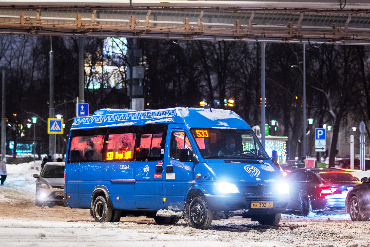 Москва, Луидор-223206 (MB Sprinter Classic) № 030647