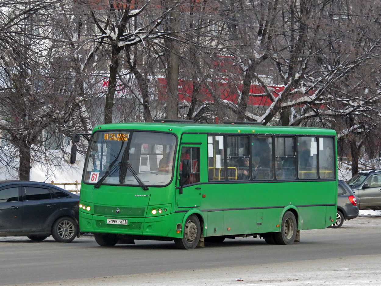 Кировская область, ПАЗ-320414-04 "Вектор" (1-2) № Х 195 РН 43