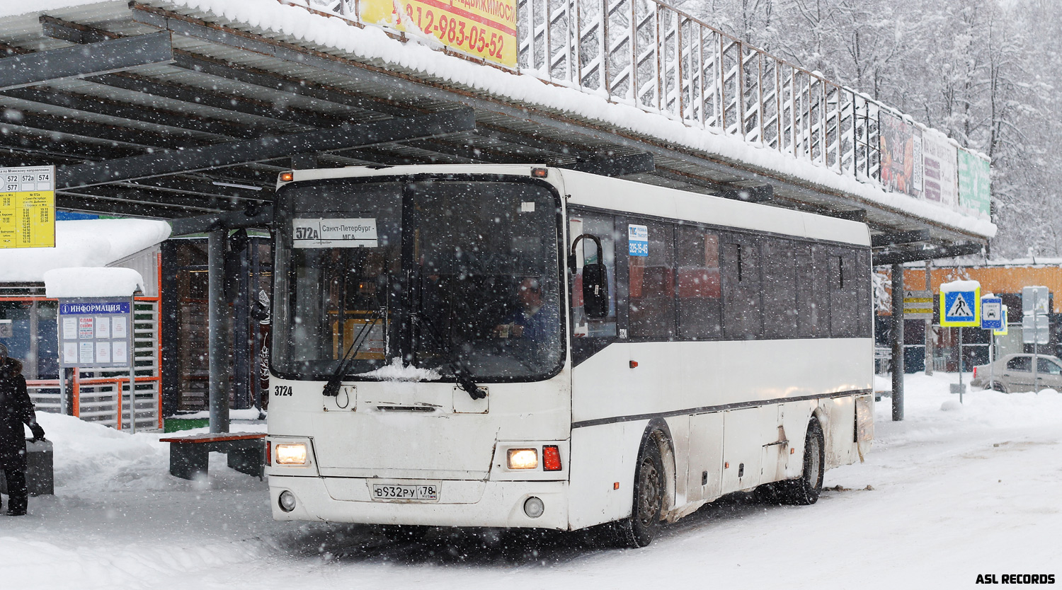 Санкт-Петербург, ЛиАЗ-5256.61 № 3724