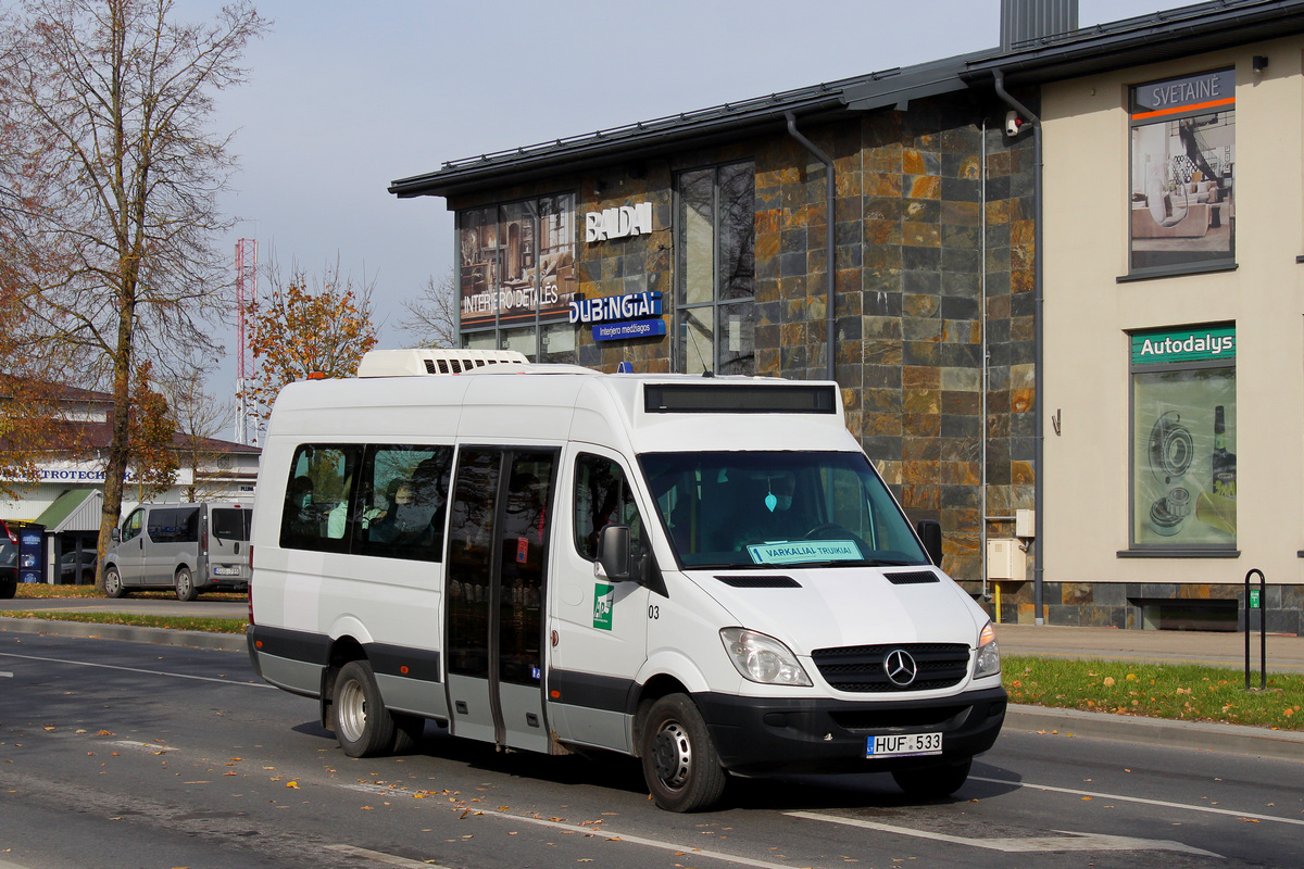 Литва, Mercedes-Benz Sprinter W906 511CDI № 03