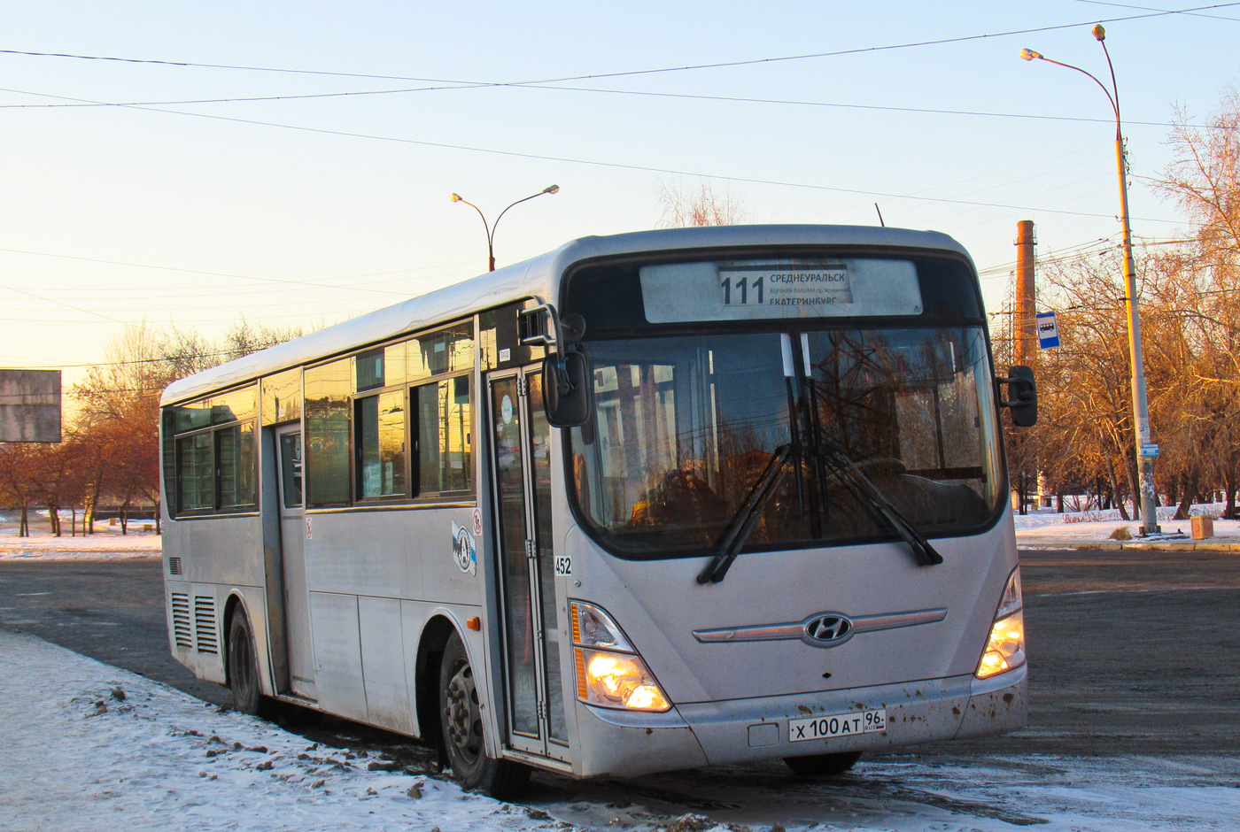 Свердловская область, Hyundai New Super AeroCity 1F/L № 452