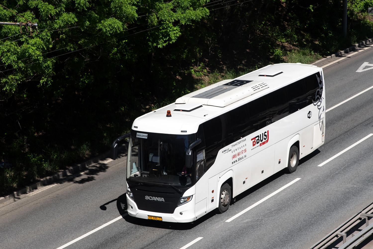 Maskva, Scania Touring HD 12.0 Nr. НХ 495 77