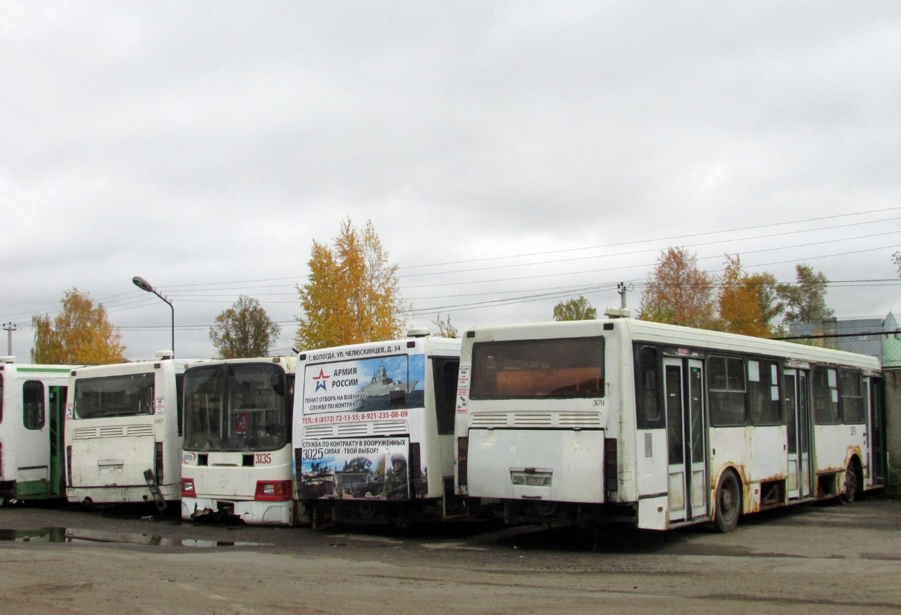 Vologda region, LiAZ-5256.26 Nr. 3179; Vologda region — Miscellaneous photos; Vologda region — MU PATP-1 Vologda