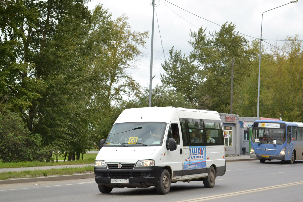 Тюменская область, FIAT Ducato 244 CSMMC-RLL, -RTL № Н 921 СН 72