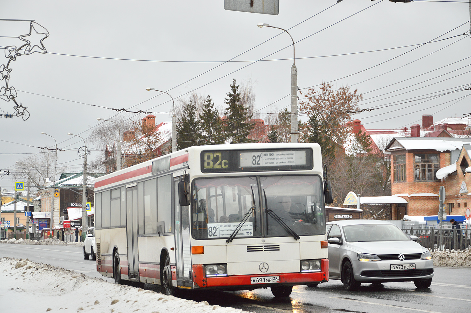 Пензенская область, Mercedes-Benz O405N2 № А 691 МР 33