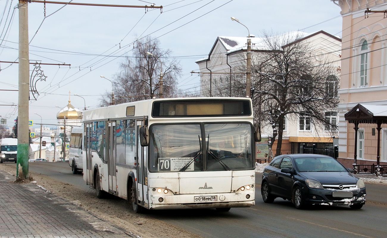 Penza region, MAZ-103.465 # О 018 ММ 58