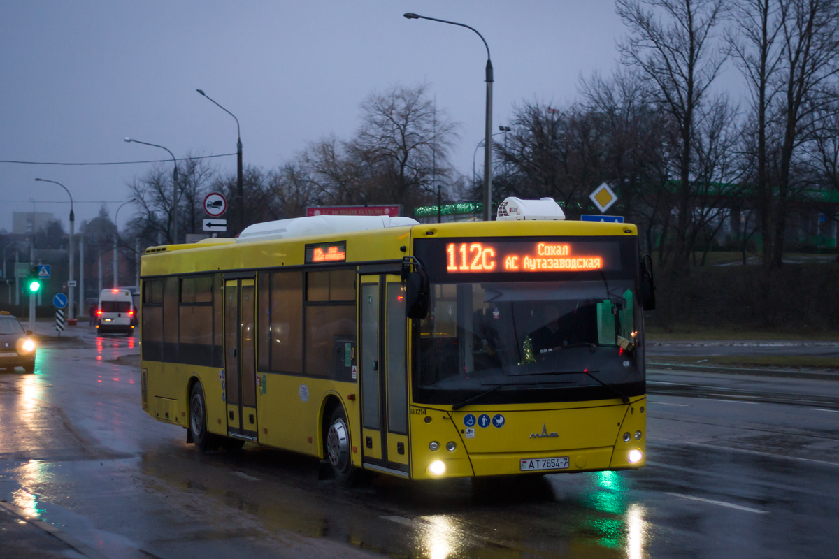 Mińsk, MAZ-203.115 Nr 043214