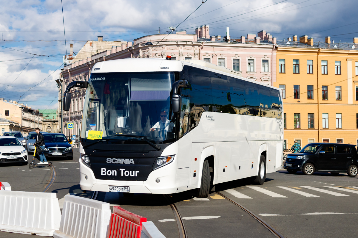 Санкт-Петербург, Scania Touring HD 12.0 № А 940 ОМ 198