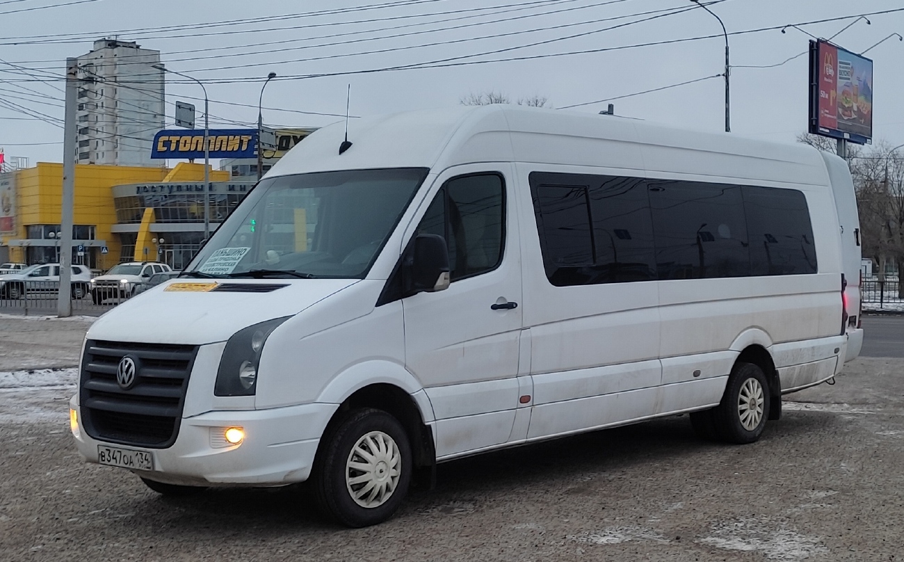 Волгоградская область, Volkswagen Crafter № В 347 ОА 134