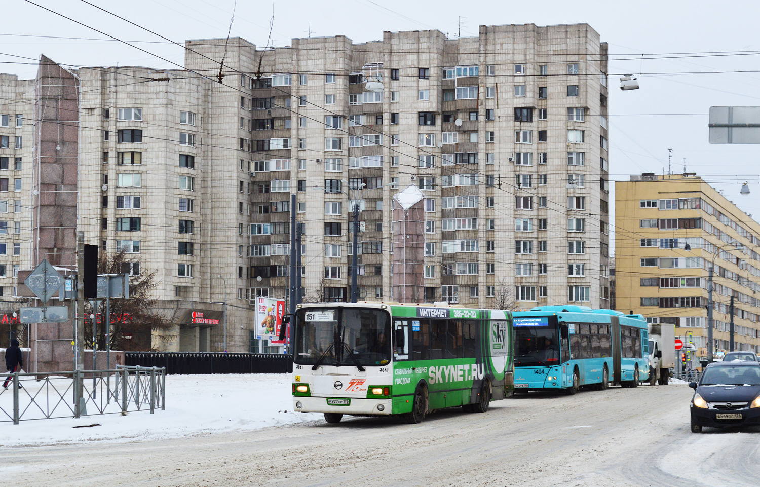 Санкт-Петербург, ЛиАЗ-5293.60 № 3841