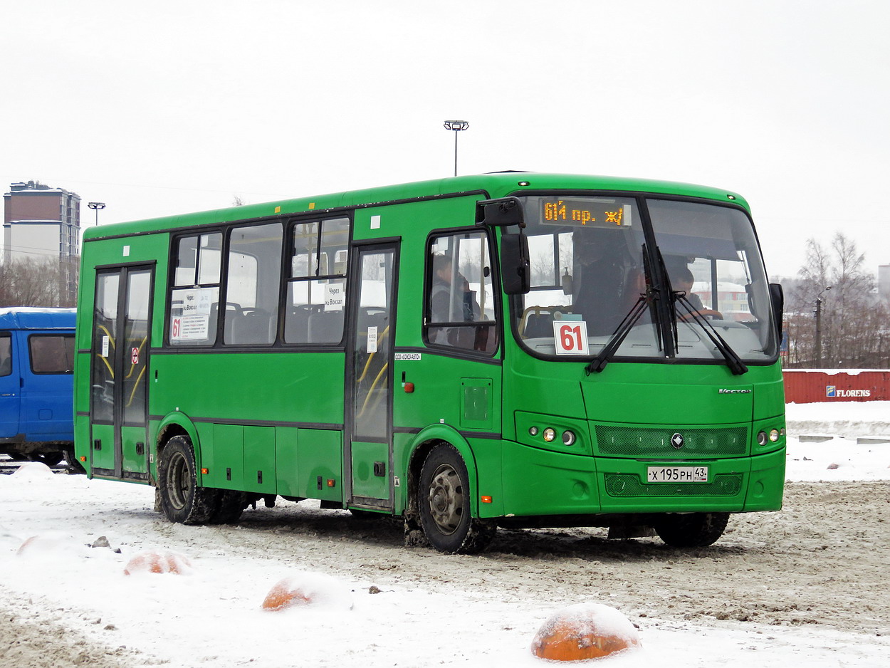 Кировская область, ПАЗ-320414-04 "Вектор" (1-2) № Х 195 РН 43