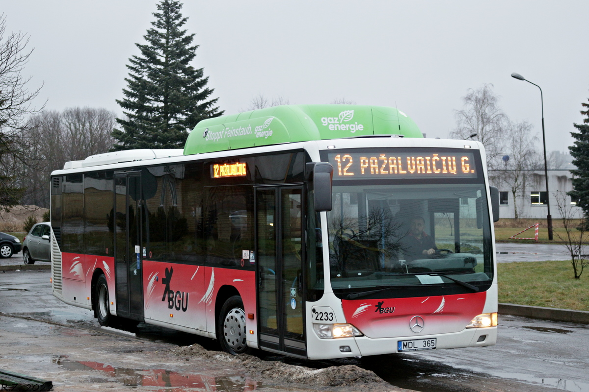 Литва, Mercedes-Benz O530 Citaro facelift CNG № 2233