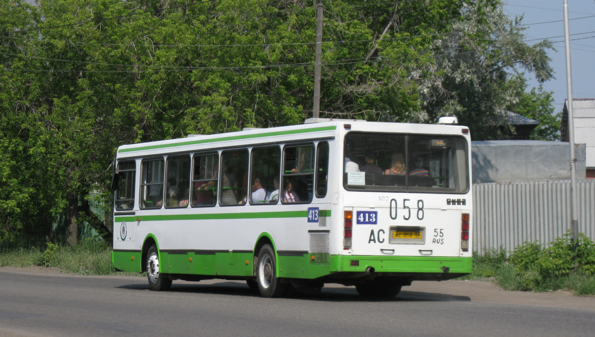 Omsk region, LiAZ-5256.45 č. 413
