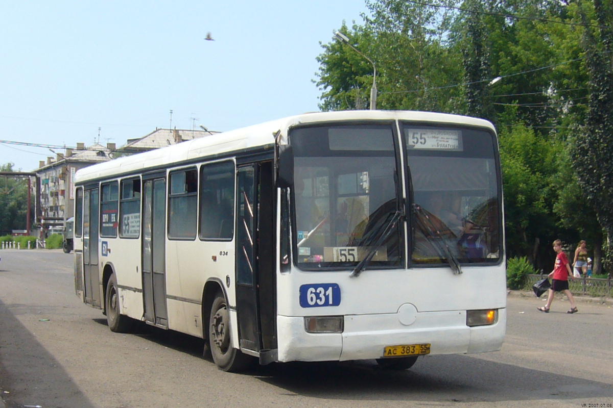 Омская область, Mercedes-Benz O345 № 631