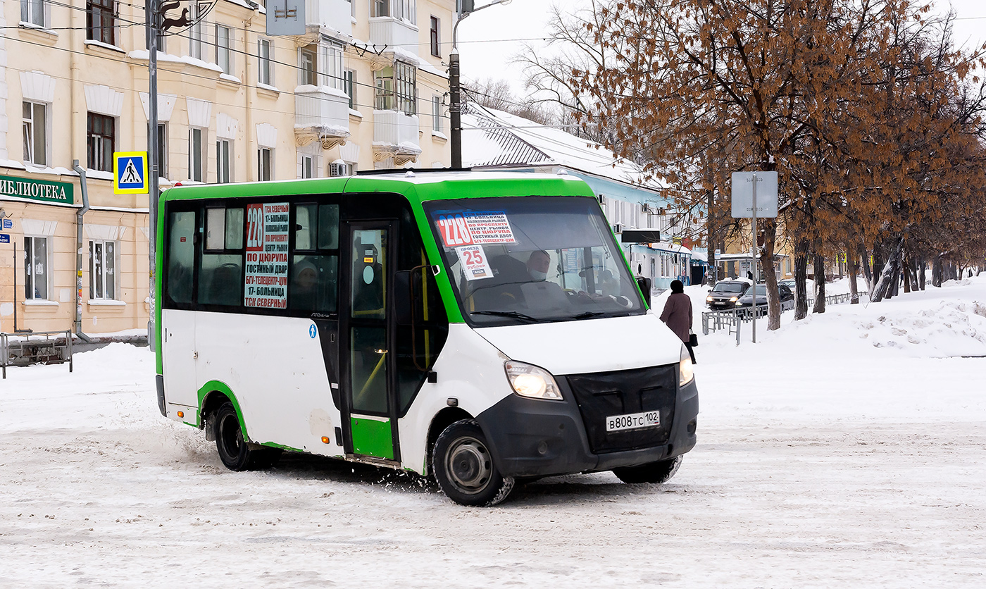 Башкортостан, ГАЗ-A64R42 Next № В 808 ТС 102